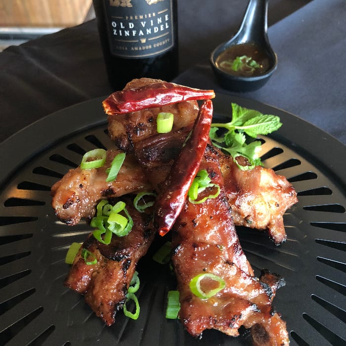 Crispy Braised Ribs.